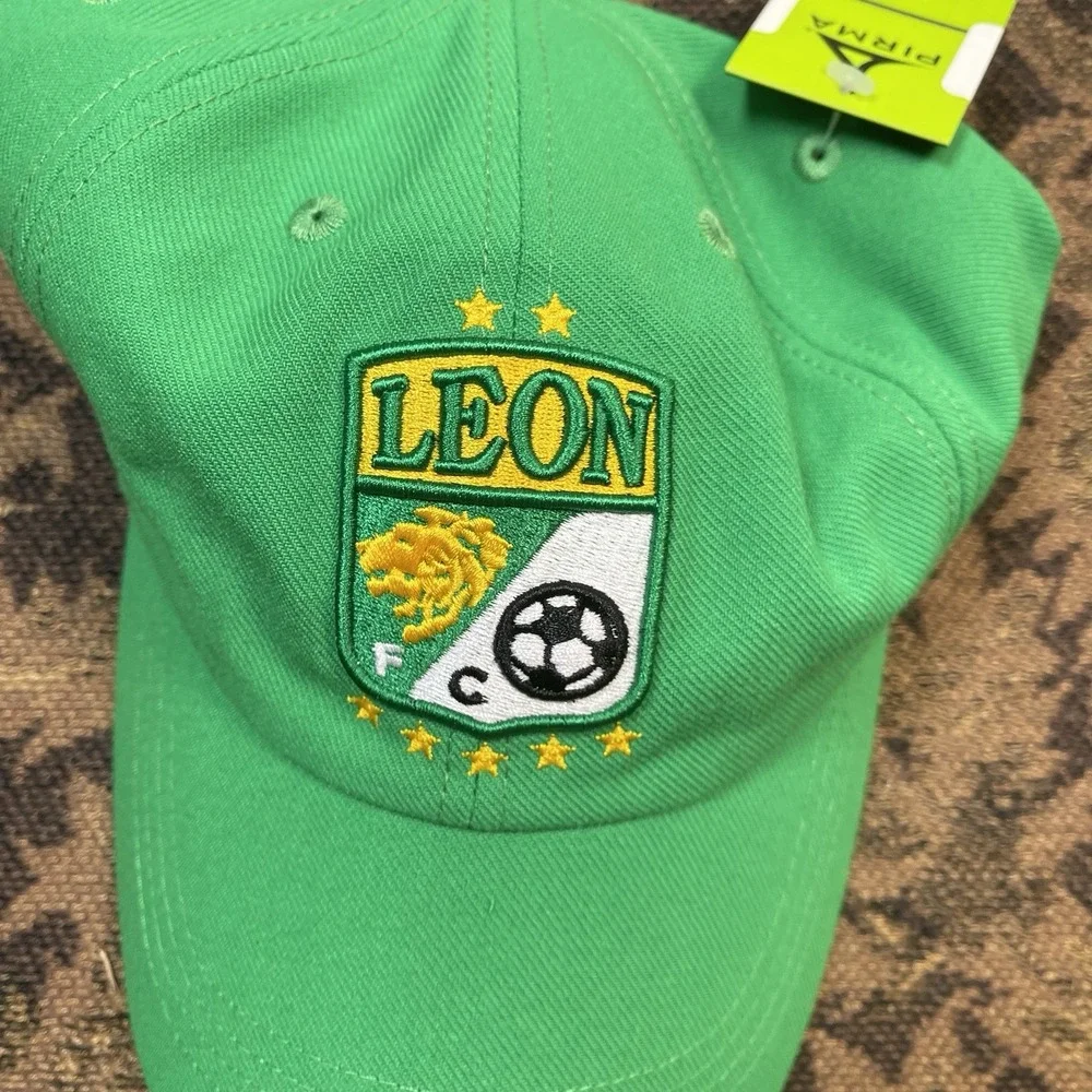 Pirma Club Leon FC Futbol Soccer Adjustable Mens Hat Cap Green New